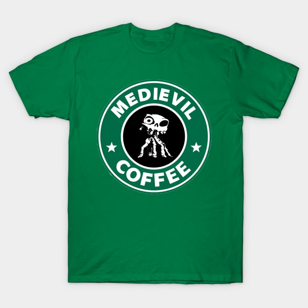 Medievil Starbuck's Coffee T-Shirt by comex